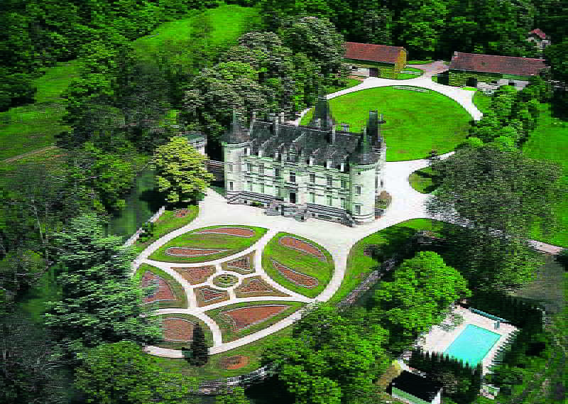 Château-Hôtel de Nieuil Exterior foto